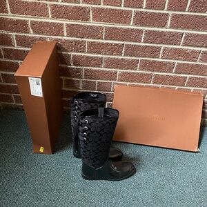 COACH Tristee boots size 11